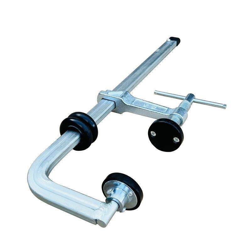 夹子拉紧器拼板固定器夹紧可石材拼接f重型夹具工具调节木工型夹F