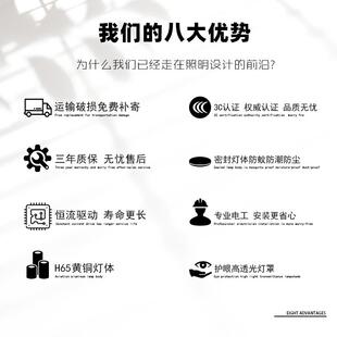 全铜轻奢卧室吸顶灯北欧现代简约网红水晶灯具大全家用纯铜卧室灯