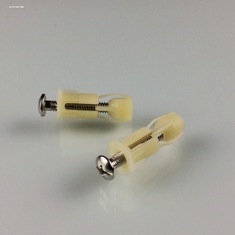 马桶盖配件固定座支架 安装铰链连接缓冲阻尼器 膨胀螺丝