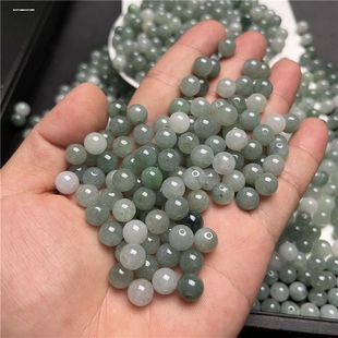 玉珠子散珠手工diy手链手串配珠玉石串珠饰品小配件材料