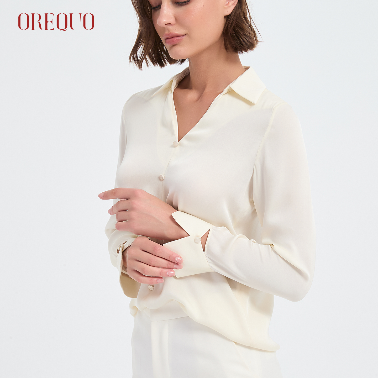 【90%桑蚕丝】欧瑞库真丝衬衫