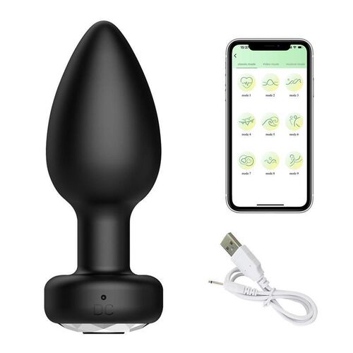 Anal Vibrator Butt Plug G spot Prostate Massage APP Remote