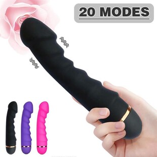 20 Frequency Dildo Vibrator Power Motor Realistic Penis Fema