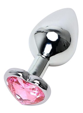 MAIOLI Metal Anal Plug With Crystal Jewelry Smooth Touch But