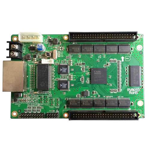 RV801D控制卡 LED屏全彩接收卡801D老卡 可配合TS802D发送卡使用