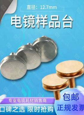 SEM扫描电镜样品台截面钉形带凹槽钉子台断面FEI蔡司专用台子