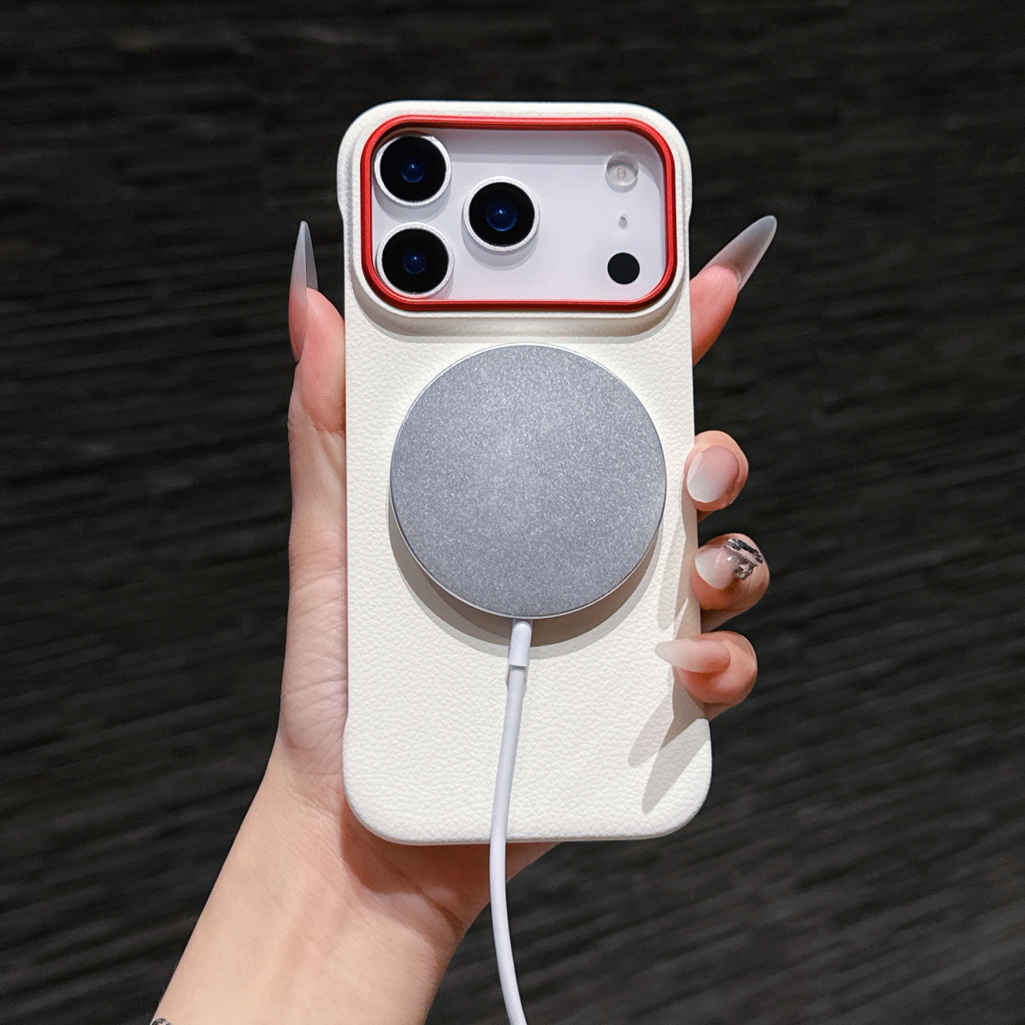 超薄肤感无边框保护壳适用苹果17