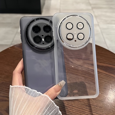 适用华为mate70自带镜头膜保护壳