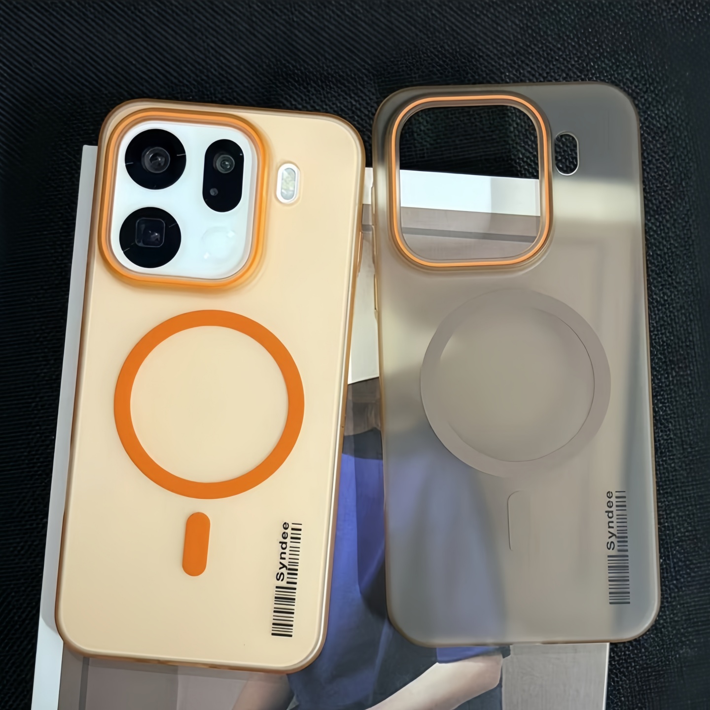 适用oppofindx9超薄透色磁吸硬壳