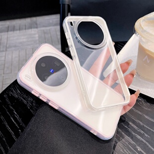 适用vivox300手机壳新款x300pro撞色二合一x200promini透明高级感软壳x200s全包防摔情侣女款x100Ultra保护套