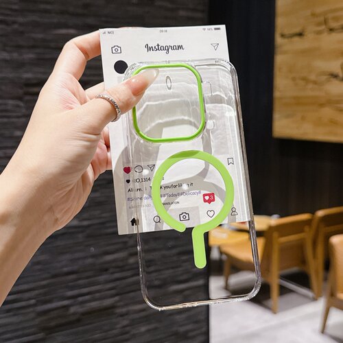 适用oppofindx9问号磁吸透明硬壳