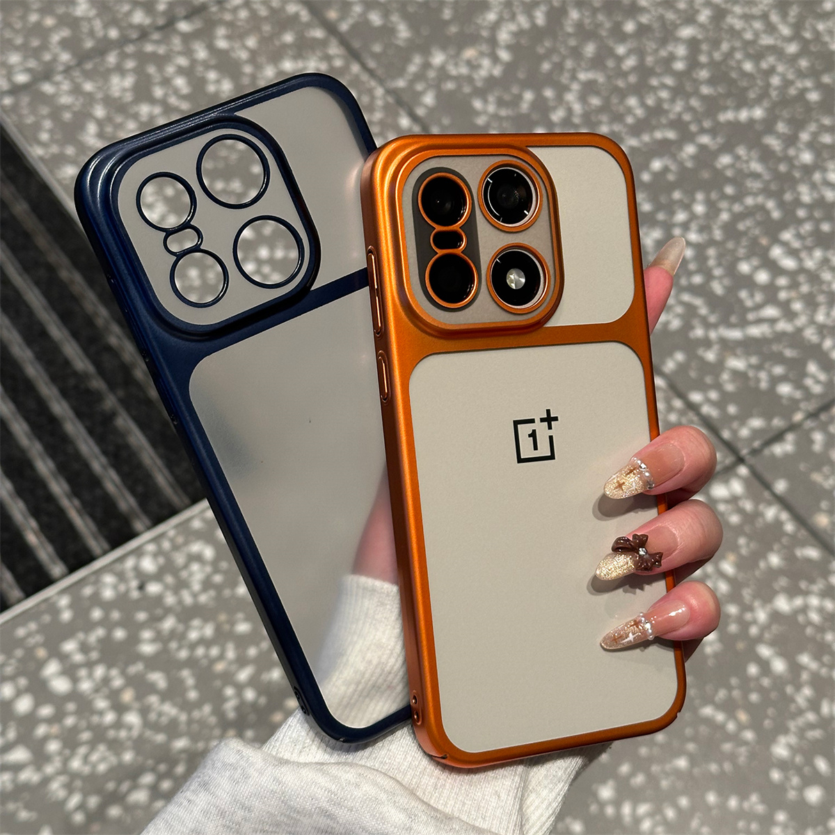 适用一加15电镀磨砂硬壳