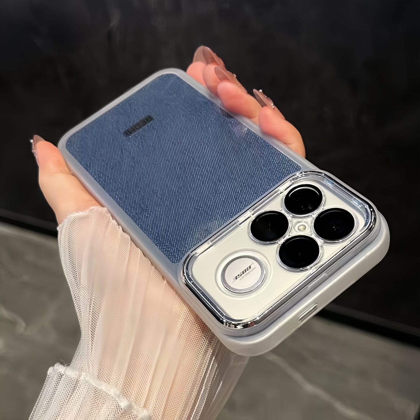 适用红米K90自带镜头膜软壳