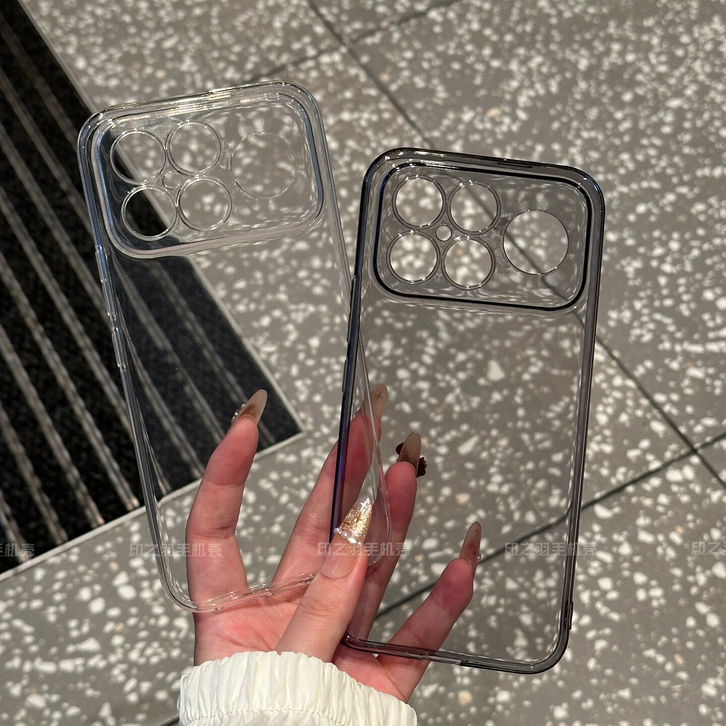 适用红米K90超薄透明全包软壳