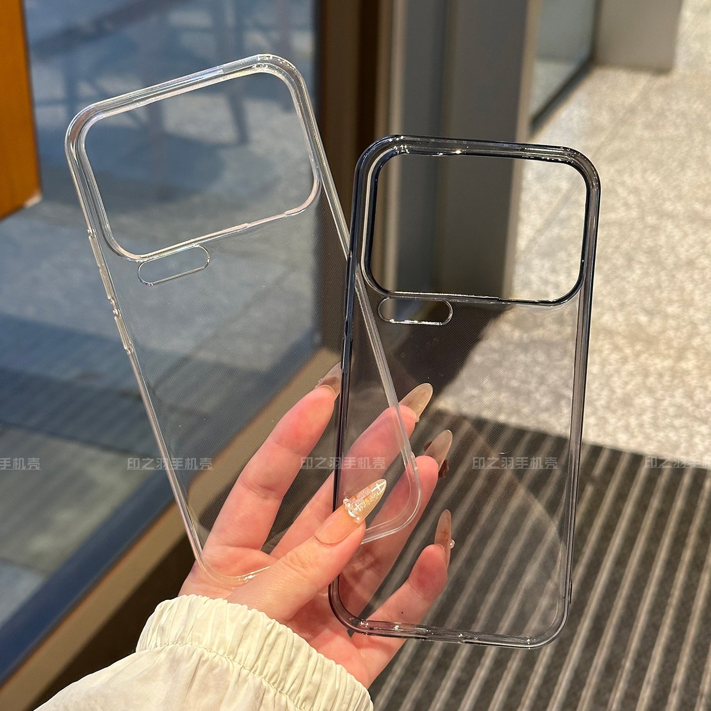 适用小米17promax手机壳新款17pro超薄透明软壳15spro不遮挡超广角14镜头全包Ultra透黑13硅胶全包防摔保护套