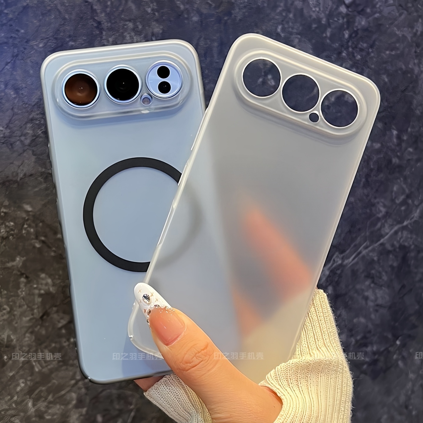 冰雾磁吸防指纹硬壳适用荣耀500