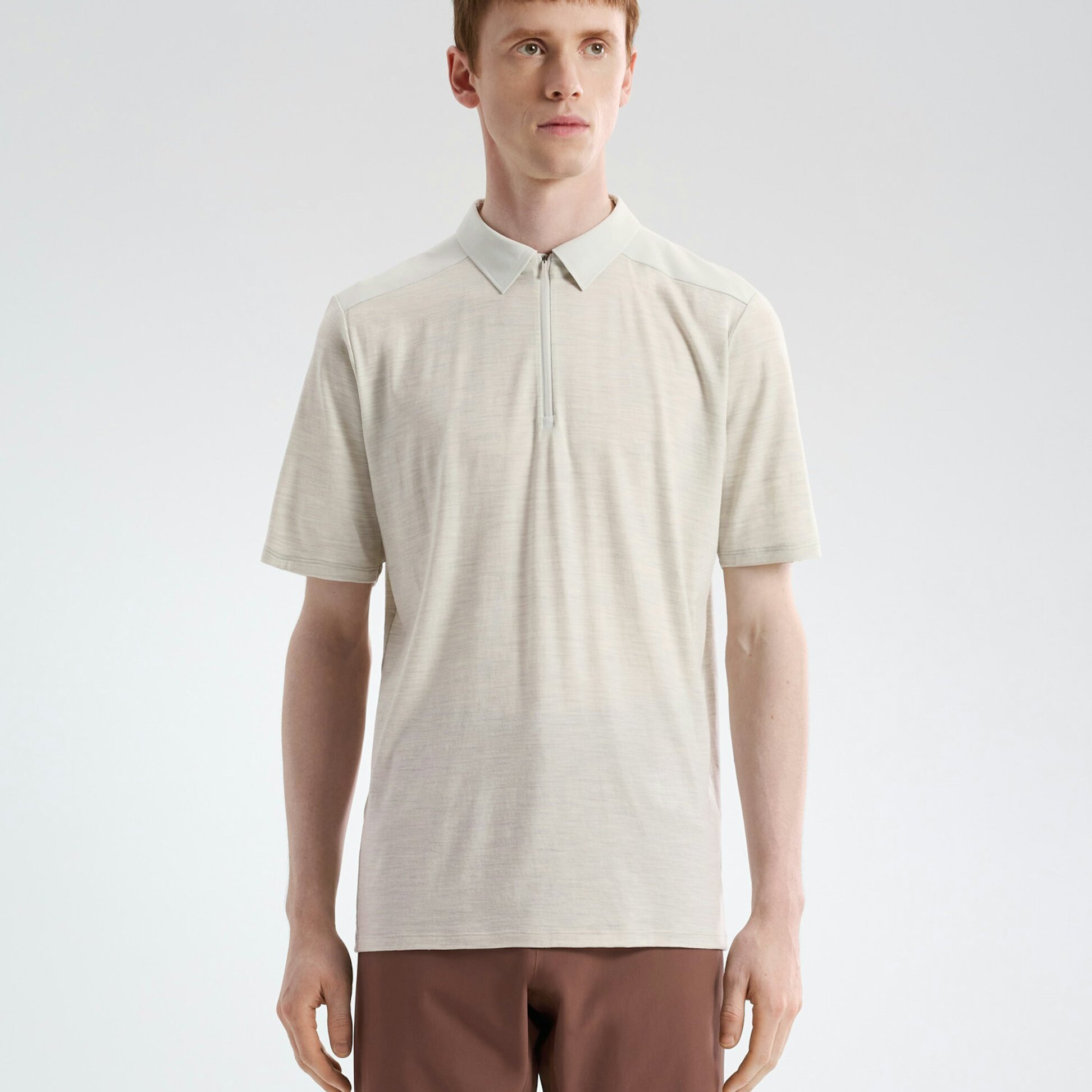 始祖鸟/Arcteryx 男士商鸟FRAME透气美利奴羊毛短袖POLO衫X7208