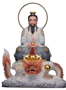 速发带坐骑骑牛太上老君的神像元始灵宝道德三清祖师爷佛像宝善缘