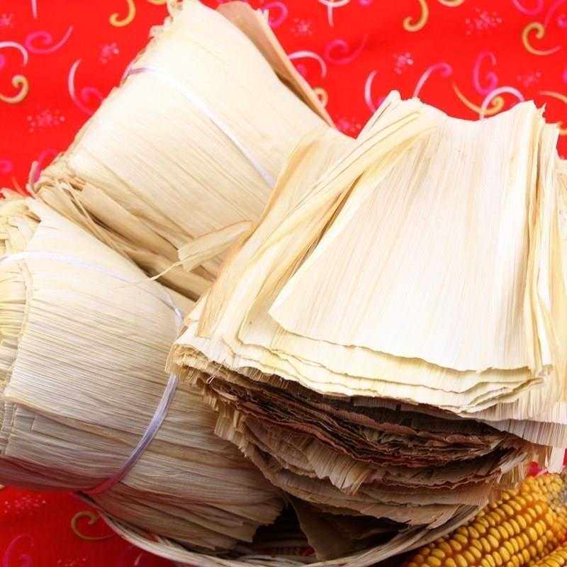 速发20叶年新玉米2子蒸包子家用棒棒袄玉米皮笼屉布冻粑叶苞米叶