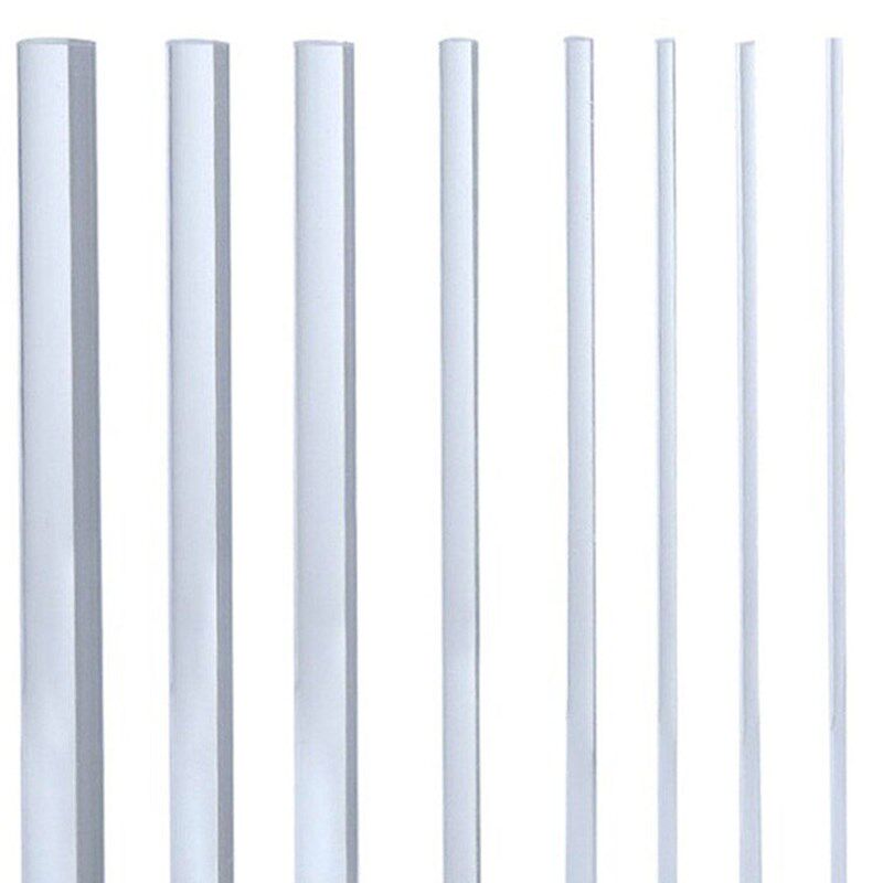 速发透明有机玻璃棒板 亚克力实心圆棒直径2-00mm水晶柱导光棒塑
