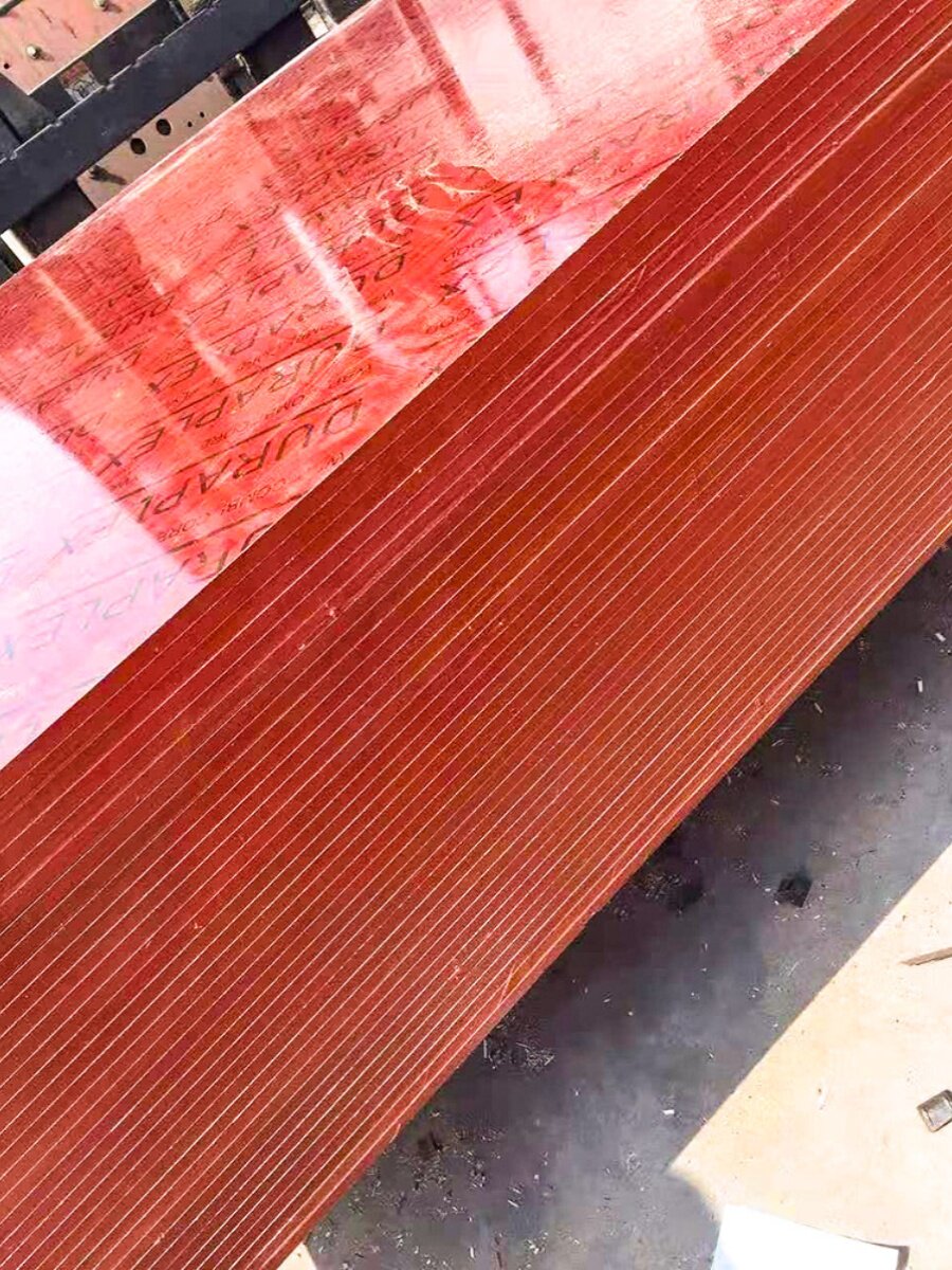 工地建筑模板胶合板木工板桥梁竹胶板91.5*183小红板镜面板大板