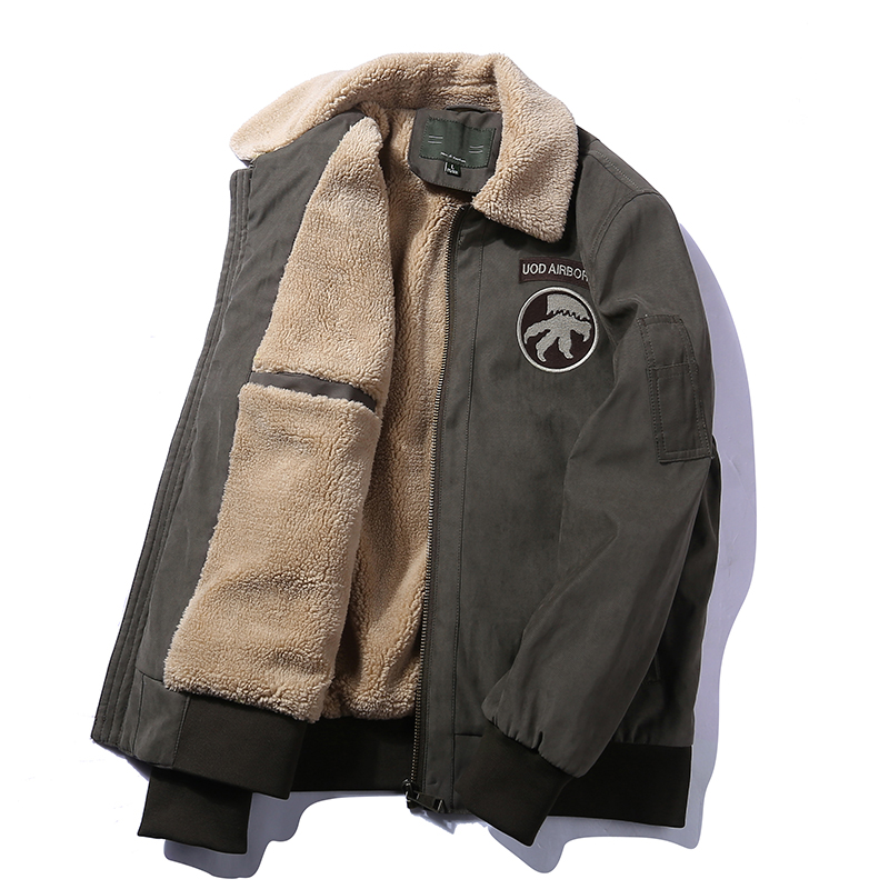 羊羔绒毛外套男潮牌秋冬