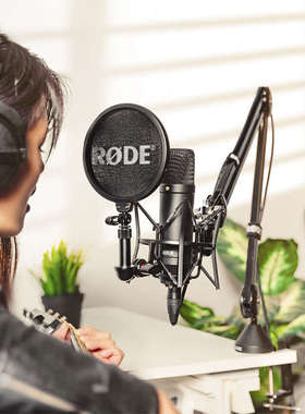 RODE罗德NT1 KIT大振膜电容录音专业话筒K歌直播配音有声书麦克