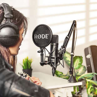 RODE罗德NT1 KIT大振膜电容录音专业话筒K歌直播配音有声书麦克