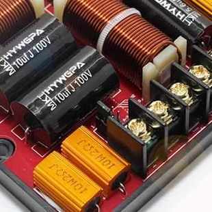 汇英音响升级款全靓声电容发烧车载汽车二分频车用进口喇叭分频器