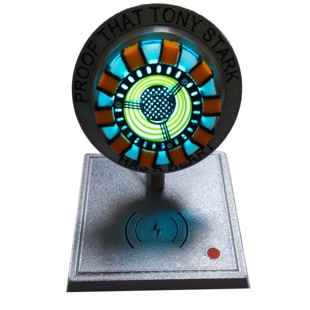 钢铁侠无线充IRON MAN ARC Reactor 核反应堆无线充桌面摆件装饰