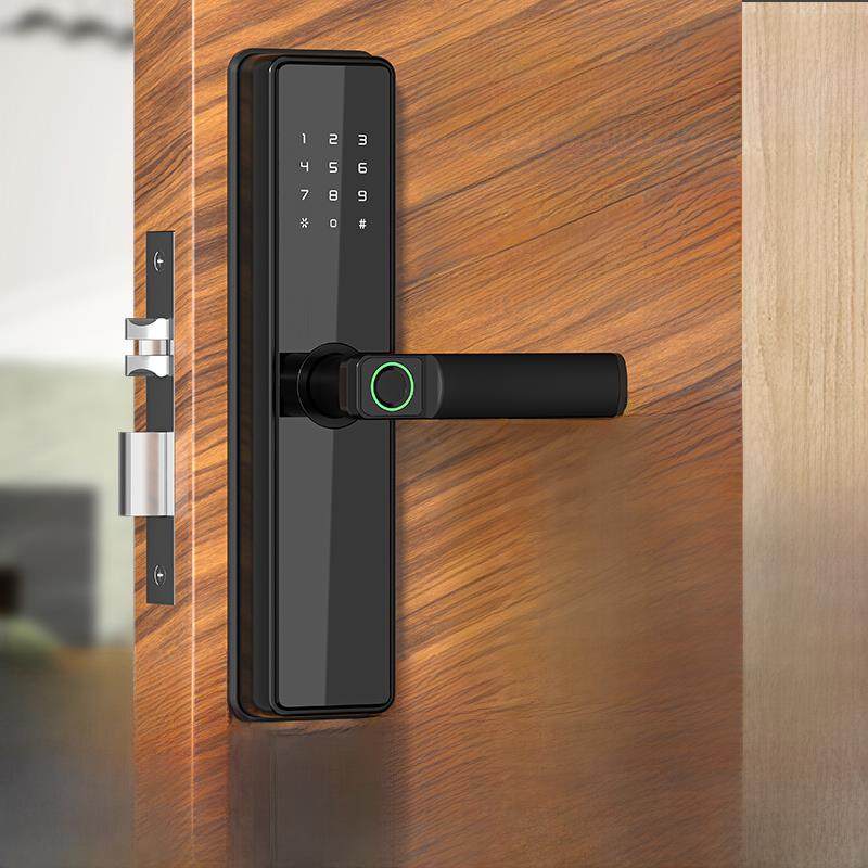 木门指纹锁室内门密码锁电子智能门锁房间卧室家用办公室遥控公寓