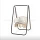 加大 吊椅成人室内吊篮秋千家庭摇篮椅北欧吊床阳台织物金属骨架