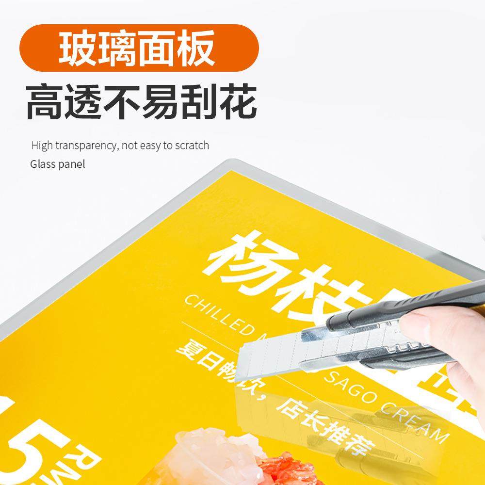 铝合金抽拉灯箱广告框挂墙led展示牌海报宣传灯箱框电梯广告框,家居饰品,DIY亲子装饰画,淘宝优惠券,粉丝福利购,淘宝优惠卷