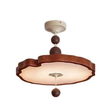 法式卧室复古餐宋间代美学房灯饰中古氛围实木感书房698厅灯荷叶