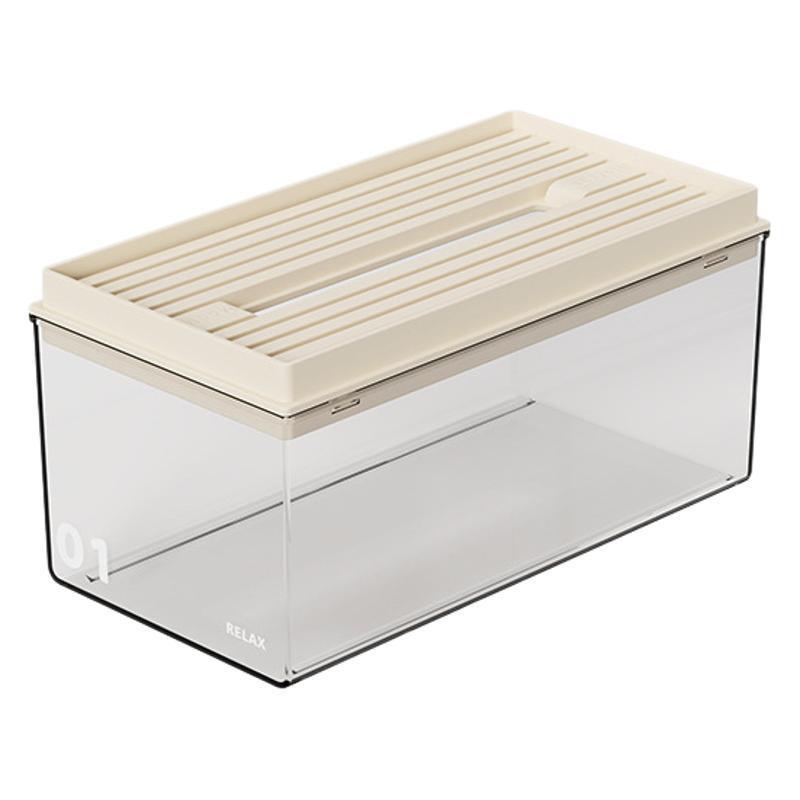 抽屉式杂组层收纳盒桌面大号塑物料多防尘卧室合透明宿舍桌上客厅