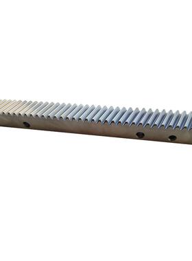 供应C45碳钢齿条厂家现货轮铸形造齿设备条不锈钢齿方齿条