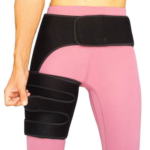 髋部大腿护具护臀腹股沟带护腿护臀防腿筋肌肉损伤绑带护具