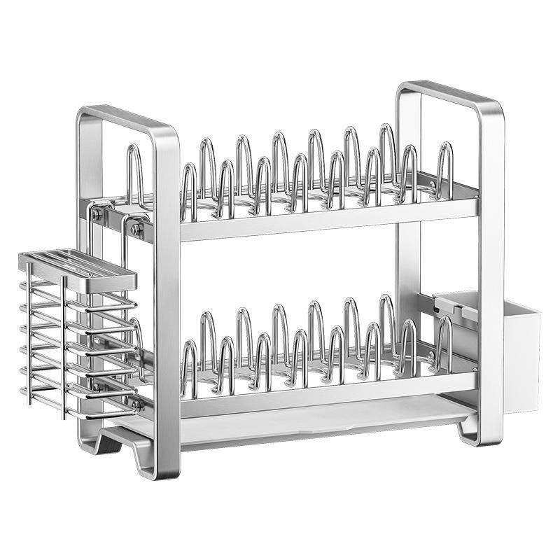 厨房不锈钢置物架多功能碗碟收纳架橱柜家用台面多层沥水碗碟架子,厨房/烹饪用具,抹布架/厨房清洁收纳架,淘宝优惠券,粉丝福利购,淘宝优惠卷