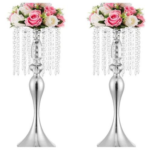 婚庆派对用品婚礼装饰场地布置道具桌面中心路引花托摆件造型