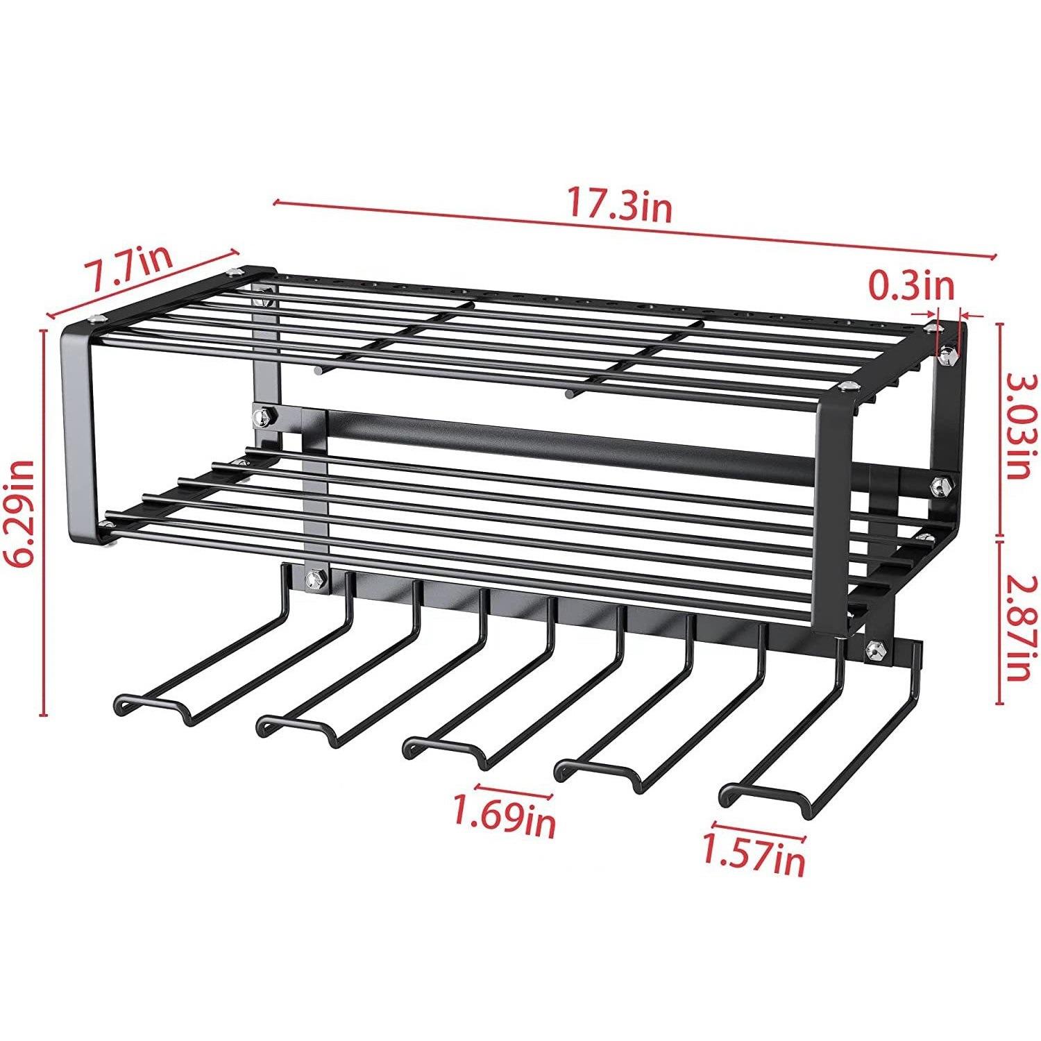重型电钻收纳XY47架车工具整理螺丝刀扳手子壁纳挂库收架电钻锤工