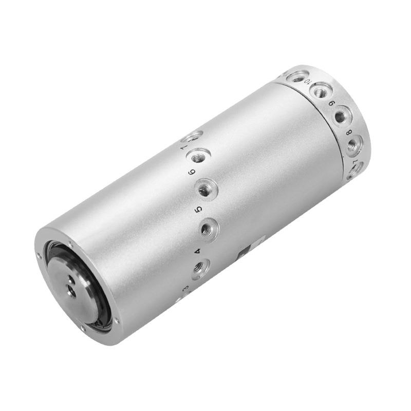 2进接出MQR2-M5气动滑环SMC型无限旋转头MQRF8M5/4/12/126多-工位