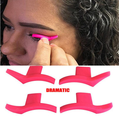跨境供货硅胶眼影印章wing eyeliner stamp 眼线尾翼印章睫毛印章