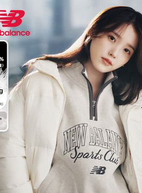 【IU同款】New Balance NB新女款保暖外套短款鹅绒羽绒服NPF45242