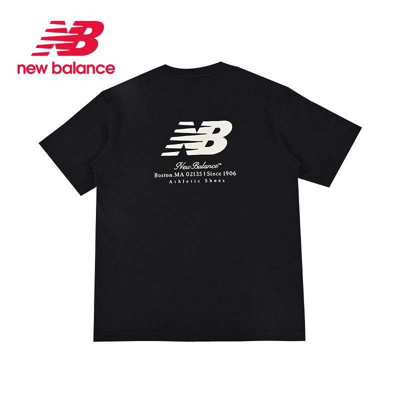 NEW BALANCE NB正品新男子运动休闲圆领短袖简约百搭T恤NEF31311