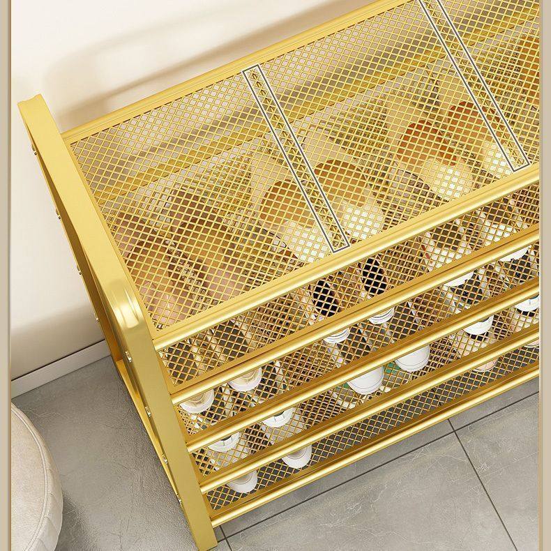 加厚鞋架铁艺收纳神器卧室家用宿舍铁架子鞋架子多层两层