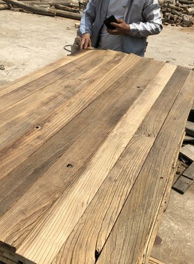 老榆木材料桌面板榆木板材家装建材榆木原木材料装潢装饰木板E18