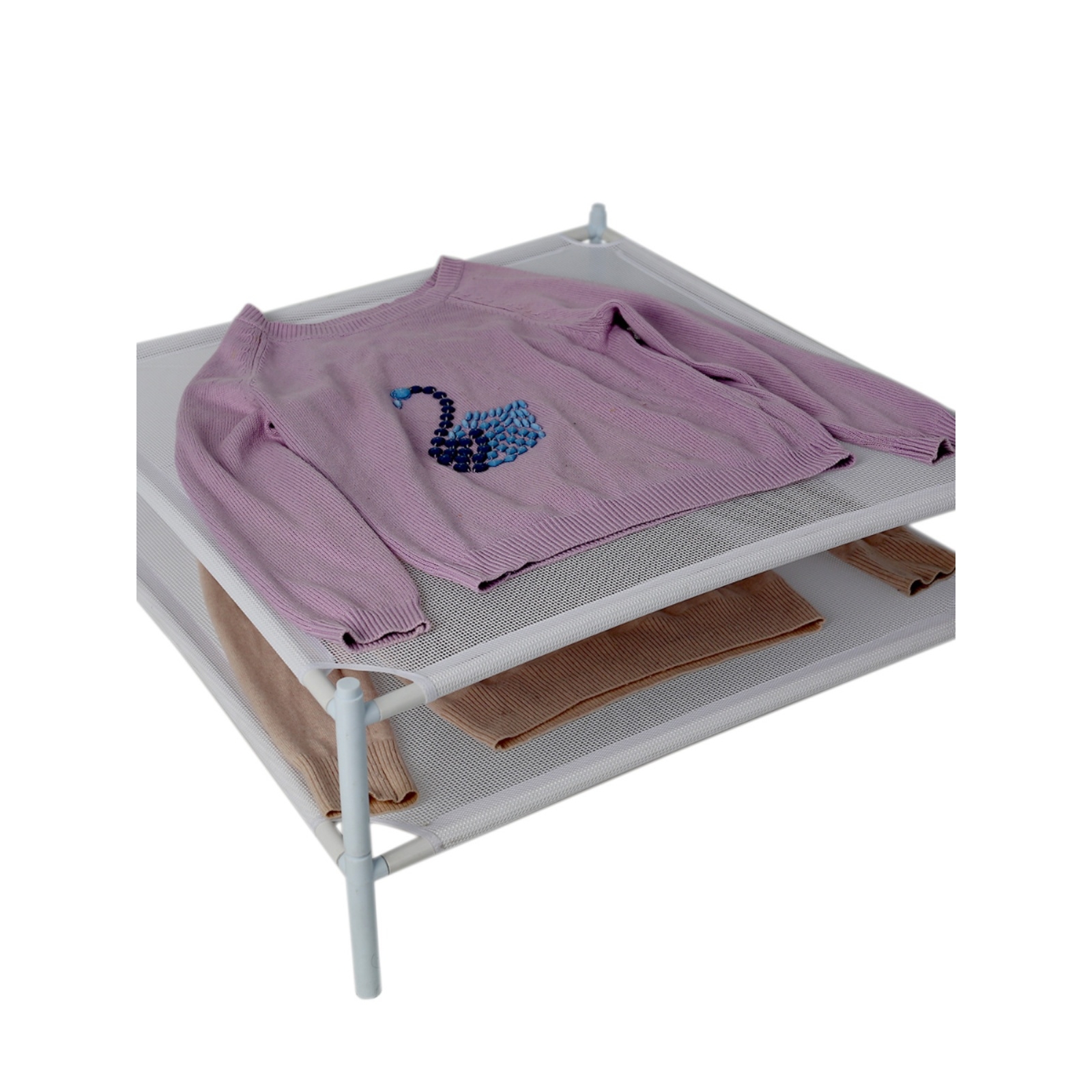 毛衣晾晒防变形羊毛衫平铺晾衣架可折叠阳台多功能晾晒网