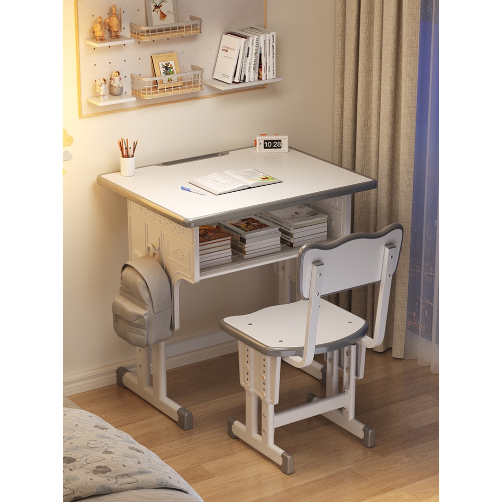 学校同款儿童学习桌小学生家用书桌写字桌椅套装作业专用课桌桌子