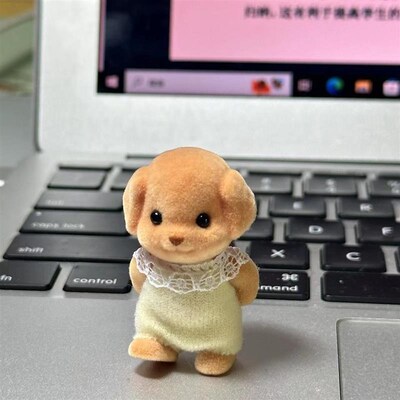 速发森家族贵宾犬小狗迷你玩偶摆件可爱玩具送闺蜜