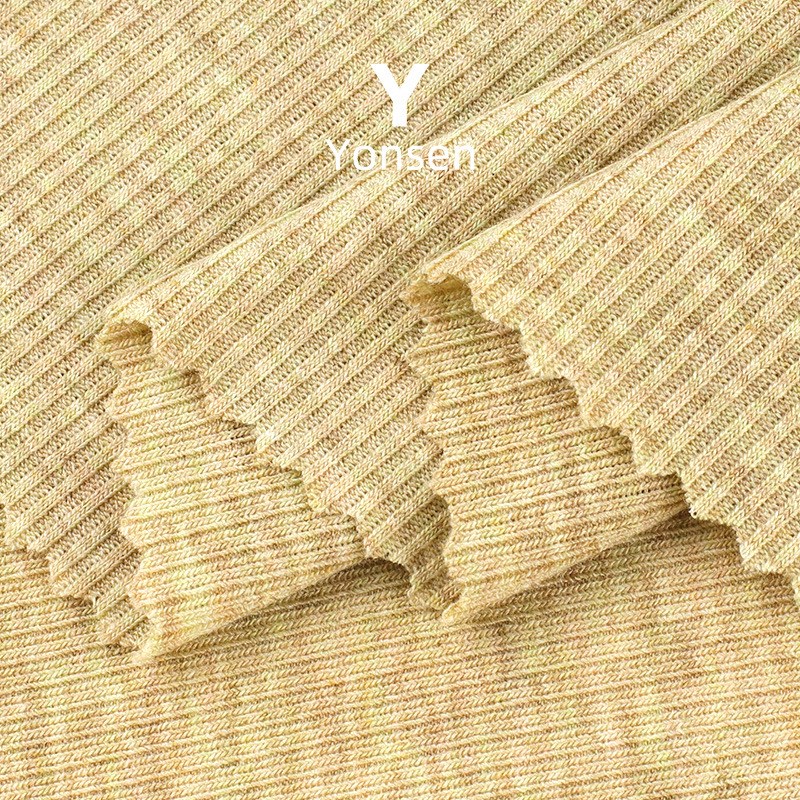 速发TR仿蚕丝2*2罗纹布 罗纹拉架 随心裁坑条布 通传时尚打底针织